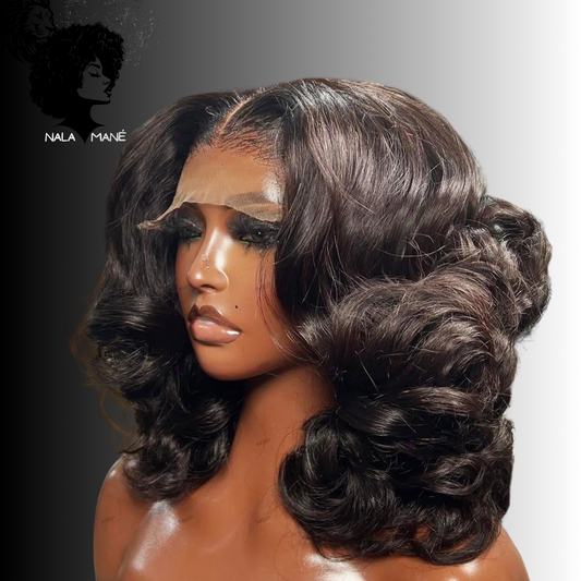 450 Density Glueless Lace Wig Human Hair Ready To Wear Bouncy Curly Wigs 13×6/360 HD Lace Frontal Wigs Preplucked Hair For Women