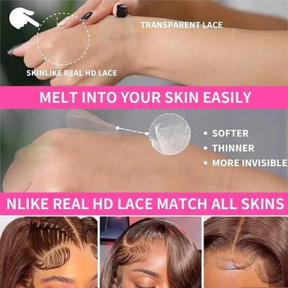 Kinky Straight Lace Front Wig Glueless Yaki Straight HD Lace Frontal Wig Vietnamese Raw Curly Human Hair Wigs On Clearance Sale