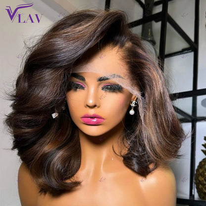 Glueless Wigs Human Hair 400 Density 360 HD Transparent Lace Human Hair Wig 13x4/13x6 Lace Frontal Wig Preplucked 100%Human Hair