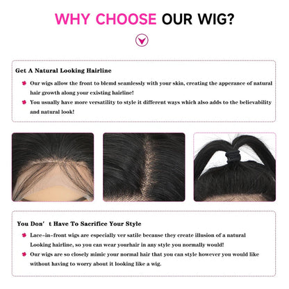 Raw Hair Vietnamese 250 Density 100% Human Hair 13x4 Lace Frontal Wigs Bouncy Wave Loose Wave Bob Wig Lace Front Human Hair Wigs