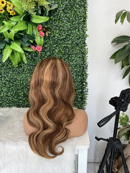 13x6 Hd Lace Frontal Wig Vietnamese Wig (Human Hair)