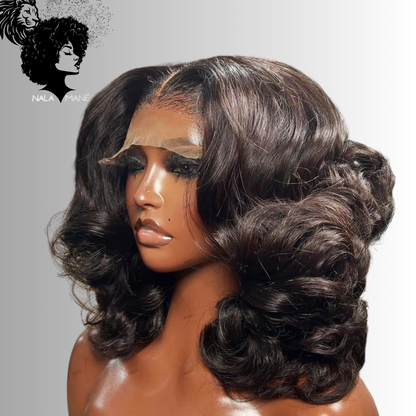 450 Density Glueless Lace Wig Human Hair Ready To Wear Bouncy Curly Wigs 13×6/360 HD Lace Frontal Wigs Preplucked Hair For Women