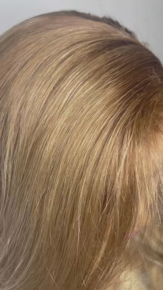 Ash Blonde | 13x6 Invisible HD Lace Voluminous Body Wave Wig(Human Hair)